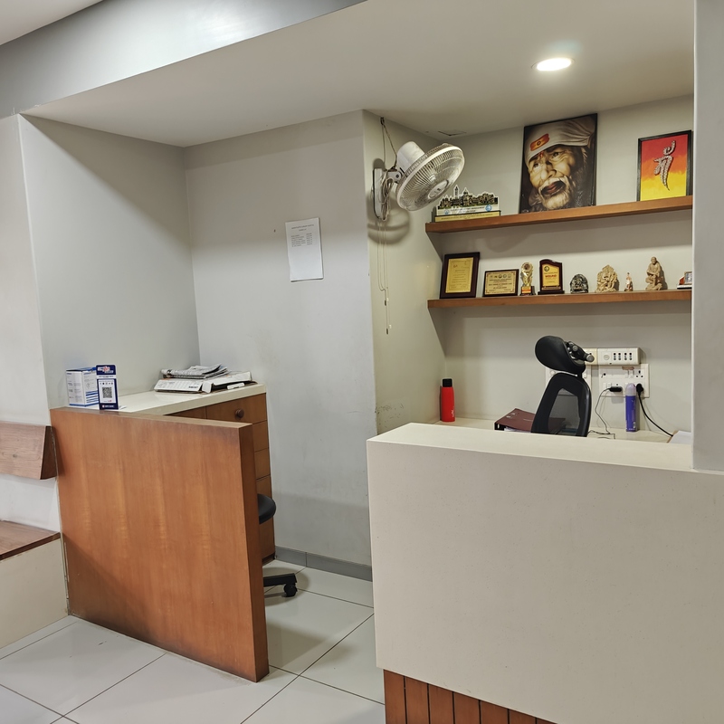 Reception area